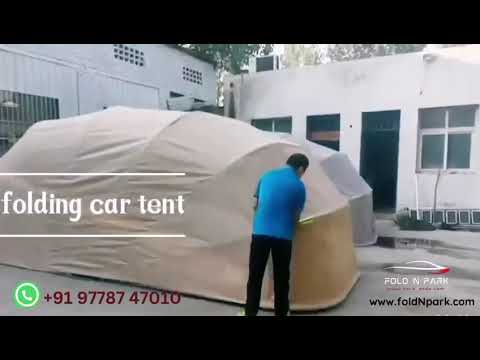 Folding Car Garage I Semi- Automatic Folding Car Garage I Portable Car Garage I Car Cover I Car port