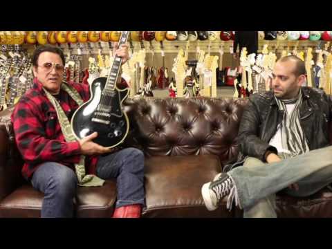 Frank Stallone buys a 1983 Gibson Les Paul Custom here at Norman's Rare Guitars