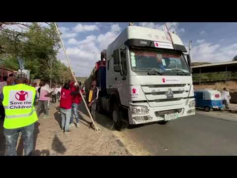 ティグライヤの「ひどい状況」の家族が支援を受ける (Tigrayan families in 'terrible conditions' receive aid)