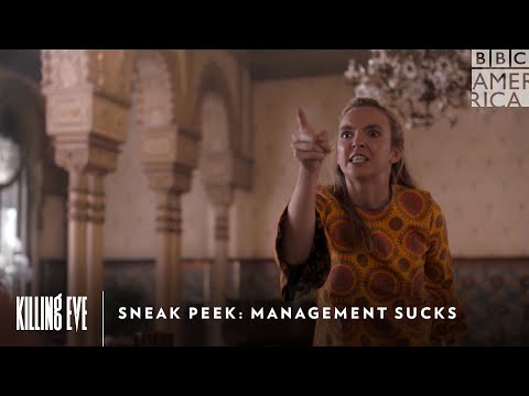 スニーク・ピーク：マネジメント・サックス｜キリング・イブ 日曜日午後9時｜BBCアメリカ＆AMC (Sneak Peek: Management Sucks | Killing Eve Sundays at 9pm | BBC America & AMC)