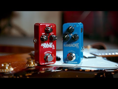 NEW! TC Electronic HOF 2 Mini and Flashback 2 Mini!