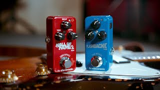 Video thumbnail for NEW! TC Electronic HOF 2 Mini and Flashback 2 Mini! by Living Room GD