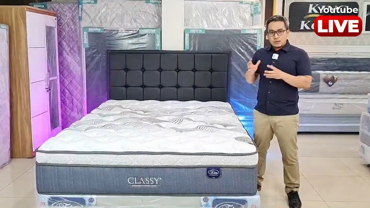 TEST ELITE SPRING BED CLASSY, Enak Banget ! - Review Kasur Bagus, Nyaman, Pasti Berkualitas.