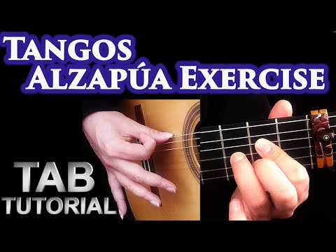Tangos Alzapua Exercise - 01 - Flamenco Guitar