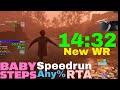 WR Baby Steps Any Speedrun In 14 32 RTA FULL GAME World First Sub20