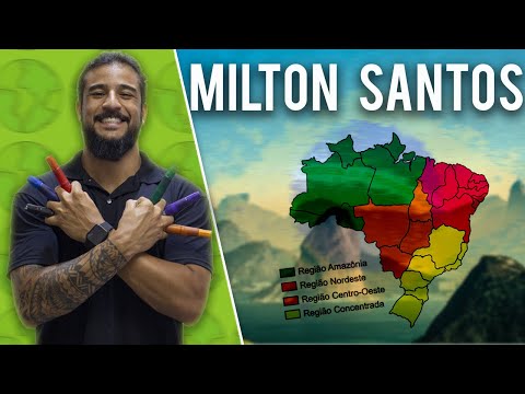 Regionalização de Milton Santos - Geobrasil