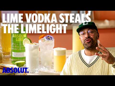 3 Incredible Drinks with Absolut Lime – Key Lime Colada, Hot Lime Mule & Guilt Tea Pleasure