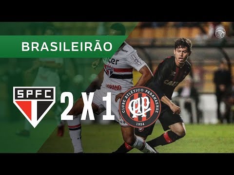 SÃO PAULO 2 X 1 ATLÉTICO-PR - 14/10 - BRASILEIRÃO 2017