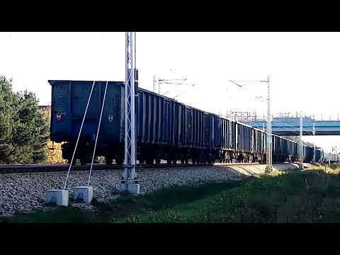 Pociągi towarowe w Dzierzgówku i 2 EIC. 28.10.2022