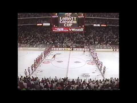 9/7/91 USA vs USSR National Anthems