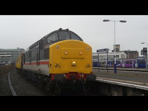 37175 + 37254 - 1Q83 - Blackpool North 15th July 2016