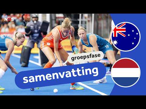 WK: samenvatting Oranje Dames-Australië