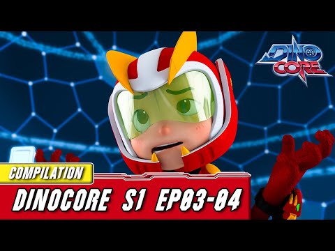 [DinoCore] Compilation | S01 EP03-04 | Best Animation for Kids | TUBA