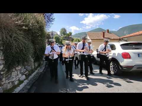 Marcia Il Settebello Banda di Termoli 18/8/23 Barrea Festa di Maria Ss Delle Grazie