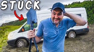 We get our van stuck in remote Alaska. Will strangers help us?