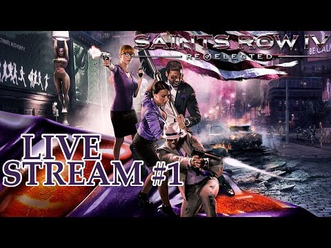 Saints Row IV Re-Elected CO-OP Gameplay Walkthrough LIVE STREAM #1