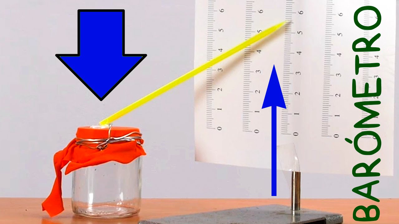 How to Make a Simple Barometer. DIY