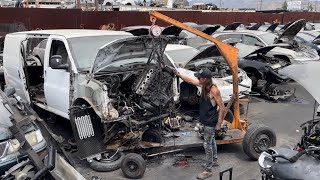 Junkyard LS Hunting: How Many 6.0s Can We Find At Sun Valley LKQ