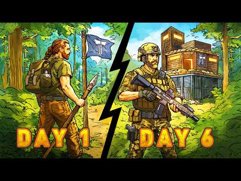 I Lived Solo in the NEW Official SCUM Server...