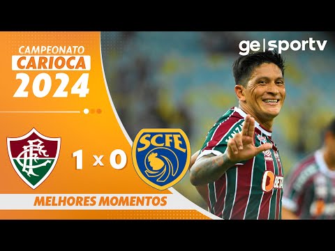 FLUMINENSE 1 X 0 SAMPAIO CORRÊA | MELHORES MOMENTOS | 7ª RODADA DO CAMPEONATO CARIOCA 2024 | ge.glob