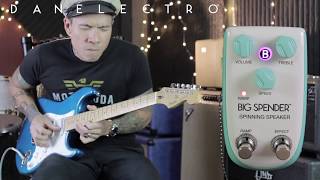 Video thumbnail for Billionaire by Danelectro - BIG SPENDER Spinning Speaker pedal demo by R.J. Ronquillo