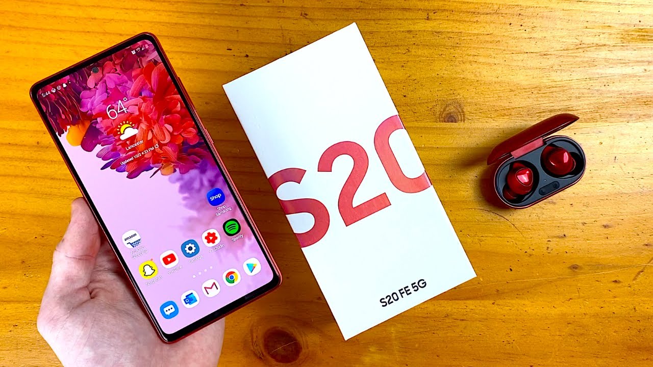 Samsung Galaxy S20 FE (Cloud Red) Unboxing & First Impressions!