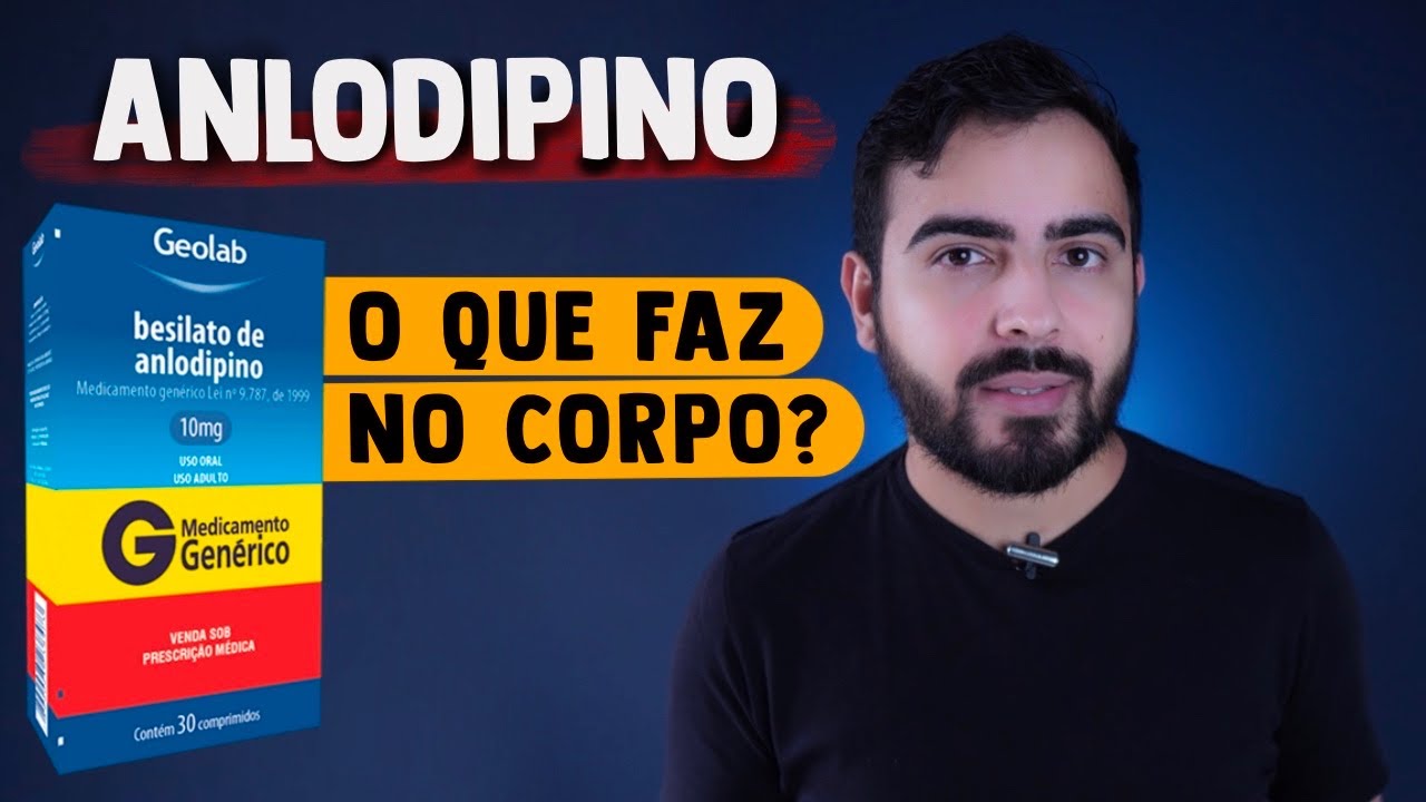 ANLODIPINO - O que faz no corpo? É perigoso? Efeitos colaterais? │ Remédio para Pressão Alta
