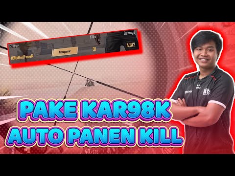BAR-BAR DI MIRAMAR PAKE KAR98K - SOLO VS SQUAD | Redfacen Gaming
