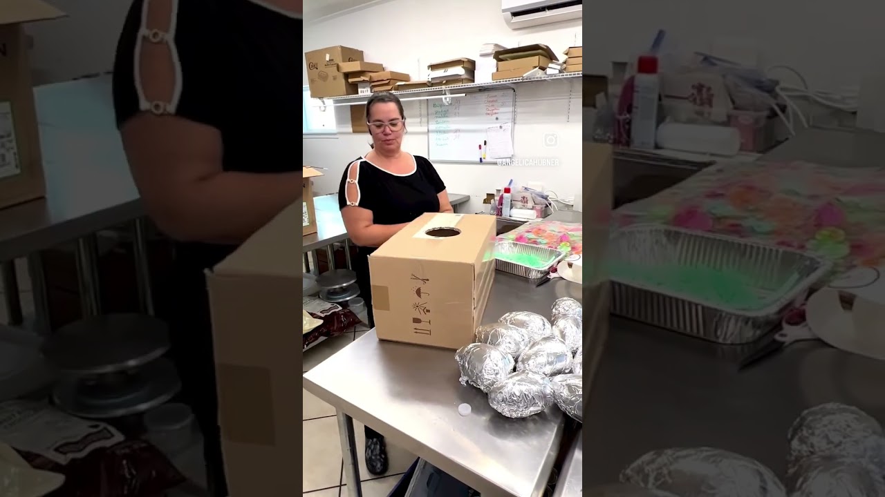 Dica para embalar ovo de Páscoa #confeitaria #páscoa #ovodepáscoa