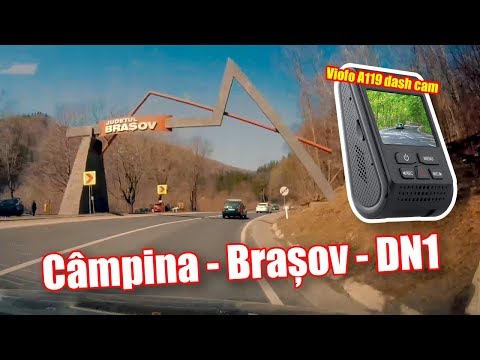 Route Campina - Brasov (DN1) from dash cam VIOFO A119 | 2019