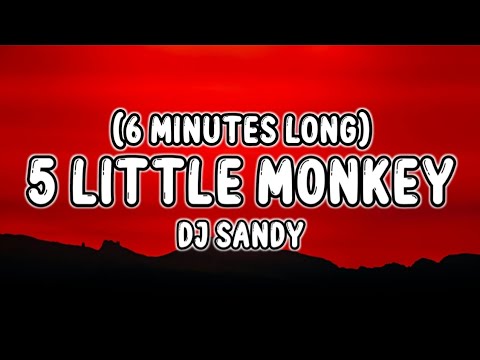 5 Little Monkeys Humpty Dumpty REMIXED by DJ Sandy Remix (Lyrics) Ms. Catering