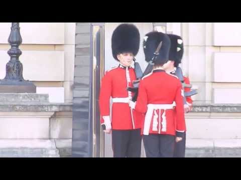 Changing of the Guard at Buckingham Palace.