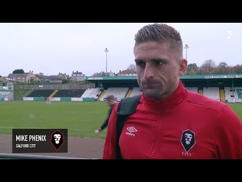 Bradford Park Avenue 1-2 Salford City - Mike Phenix post match interview
