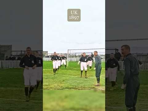 The First Football Match Ever Filmed? ⚽ 1897
