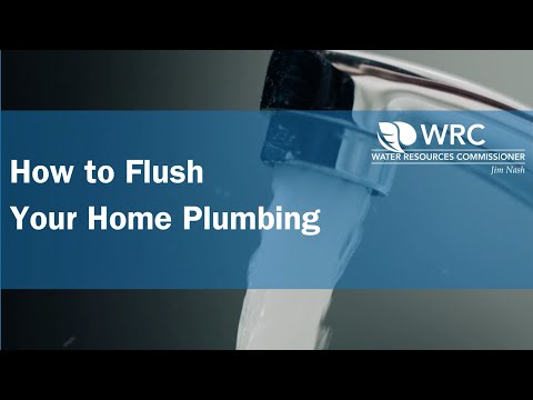 How to Flush Your Home Plumbing