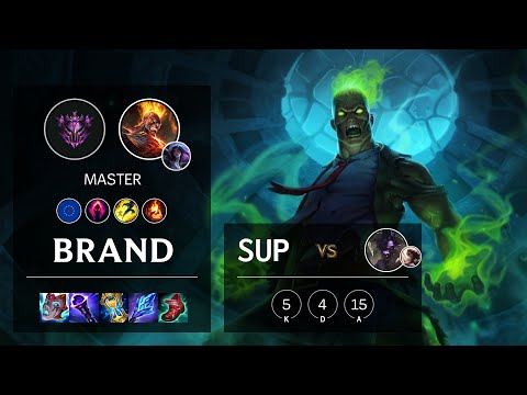 Brand Support vs Alistar - EUW Master Patch 11.1