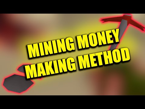 OSRS Easy mining money making method 2023