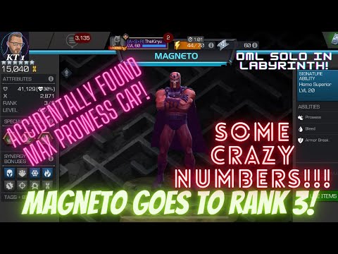6 Star Magneto Goes To Rank 3! + Some Ridiculous Gameplay Showcase!