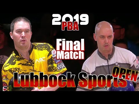 2019 Bowling - PBA Bowling Lubbock Sports Open Final - Sean Rash VS. Dick Allen