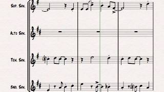 Jazzy Jingle Bells - Christmas Swing - Saxophone Quartet