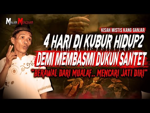 GILA !! RITUAL 4 HARI DIKUBUR HIDUP-HIDUP.. KESAKSIAN MUALAF MEMBASMI DUKUN-DUKUN ILMU HITAM