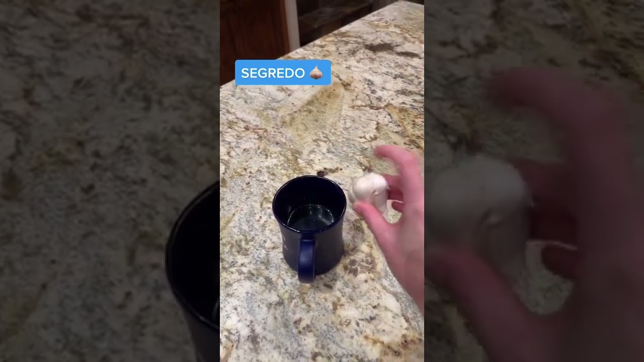 COMO FAZER ÁGUA DE ALHO DE FORMA CORRETA
