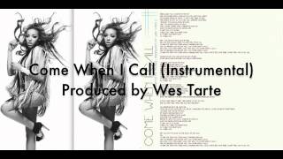 Tinashe - Come When I Call (Instrumental) (Produced by Wes Tarte)