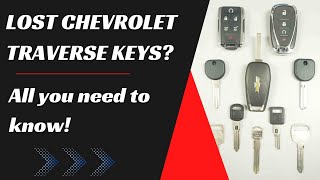 Chevy Traverse Key Replacement - How to Get a New Key. (Tips to Save Money, Costs, Keys & More.)