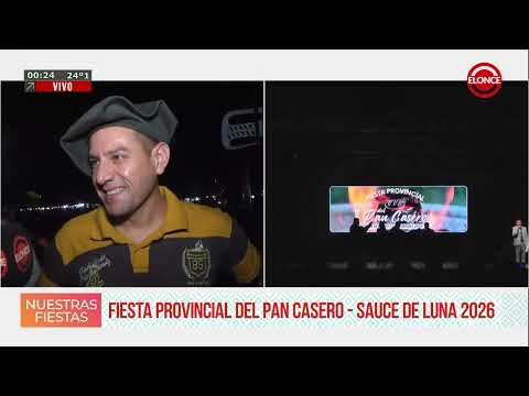 4ta Noche Fiesta Provincial del Pan Casero Sauce de Luna 2026 - Testimonios del público