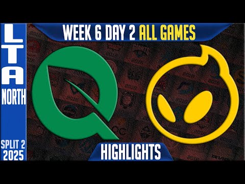 FLY vs DIG Highlights ALL GAMES | LCS W6D2 Split 2 2025 LTA North | FlyQuest vs Dignitas
