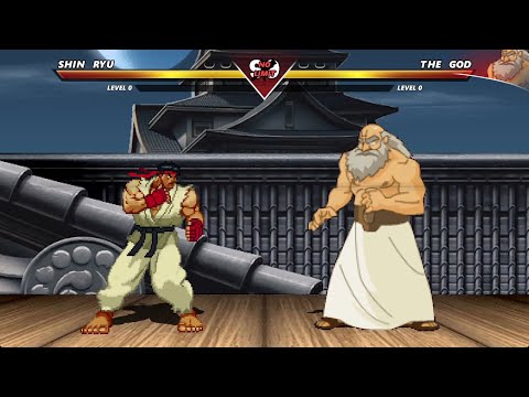 SHIN RYU VvsTHE GOD - The Greatest Fight of All Time !!