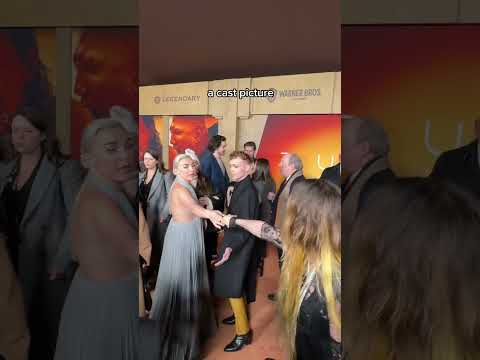 Florence Pugh and Rebecca Ferguson at #DuneMovie Premiere