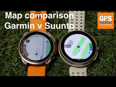 Map Comparison - Garmin v Suunto