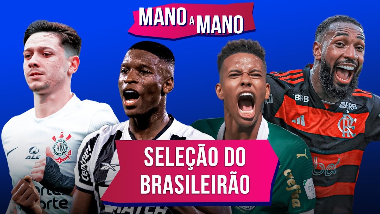 CRAVAMOS O TIME IDEAL DO BRASILEIRÃO BETANO 2024! | MANO A MANO